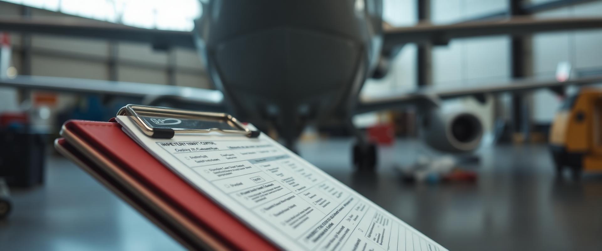 Inspeção de documentação aeronáutica